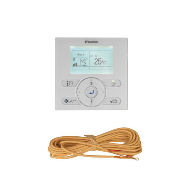 DAIKIN BRC073A4-8M Backlit Wall Controller