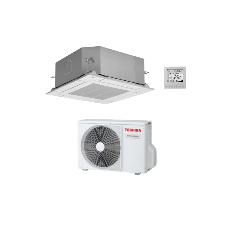TOSHIBA GM301MU 2.5kW Digital Inverter 4 Way Compact Cassette System Air Conditioner