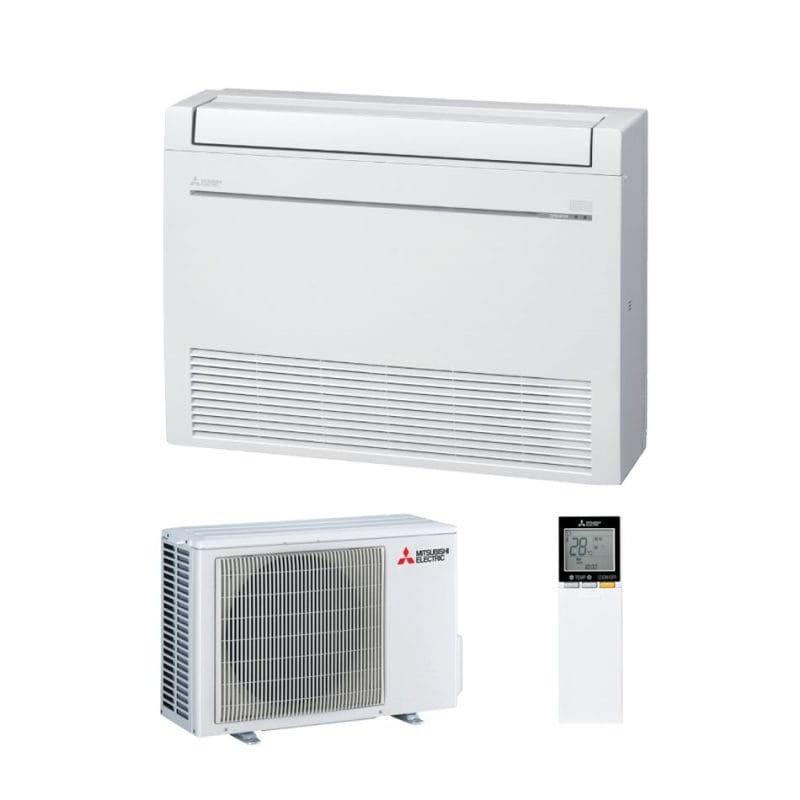 MITSUBISHI ELECTRIC MFZKW25VGKKIT 2.5kW Floor Console Air Conditioner