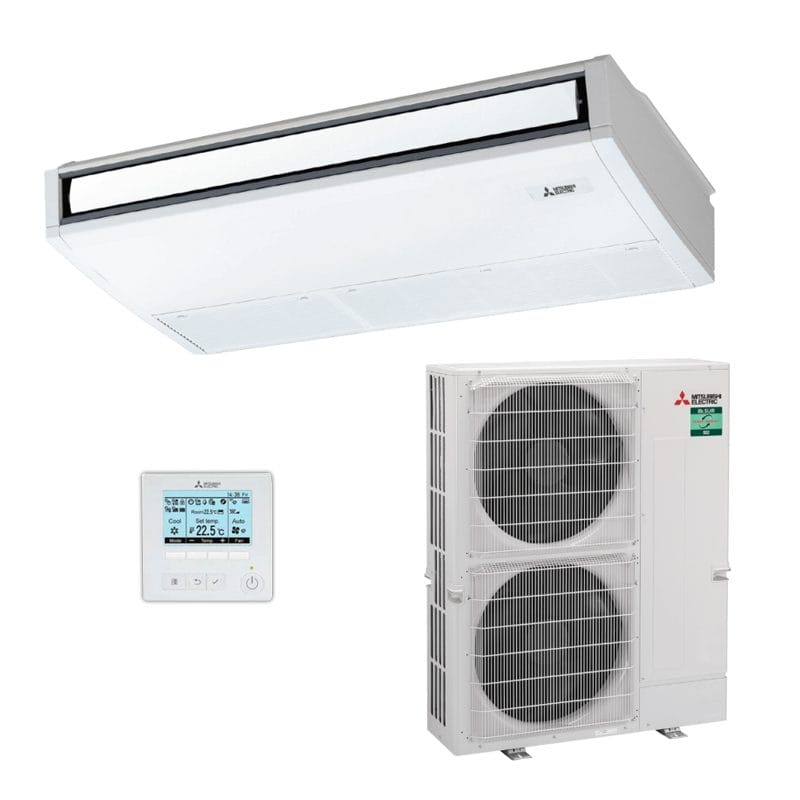 MITSUBISHI ELECTRIC PCA-M125KA2 - PUZ-ZM125YKA2-A.TH 12.5kW Under Ceiling Power Inverter Air Conditioner 3 Phasee