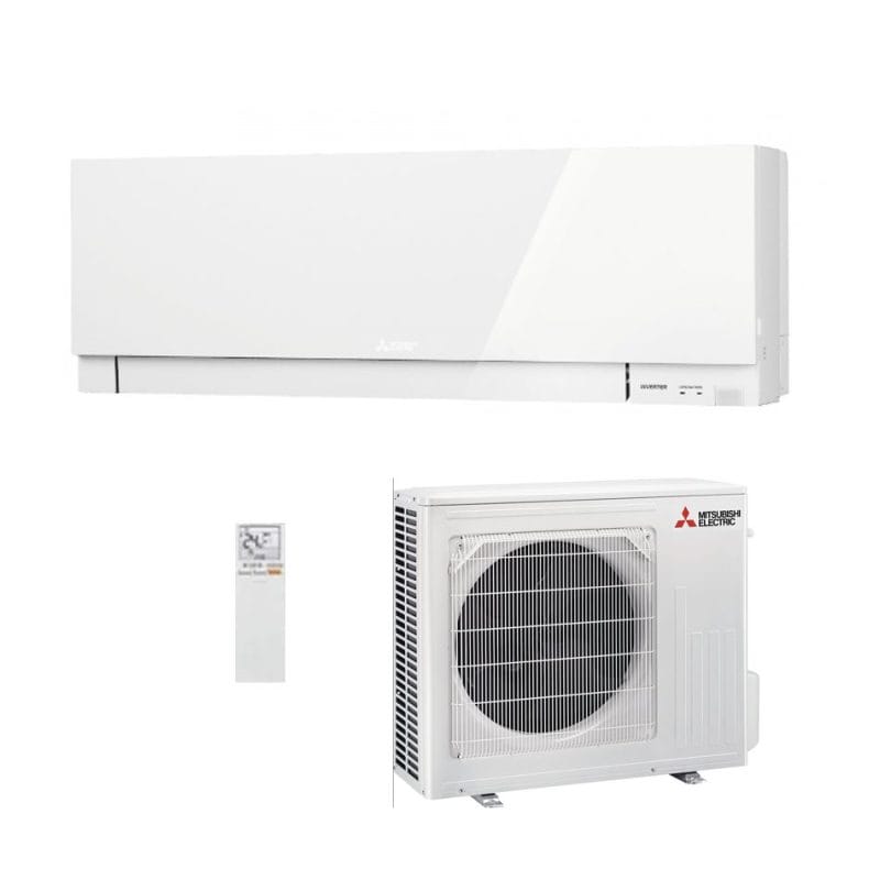Mitsubishi Electric MSZEF50VGKDWKIT 4.8kW Split System Wall Mounted Air Conditioner Natural White