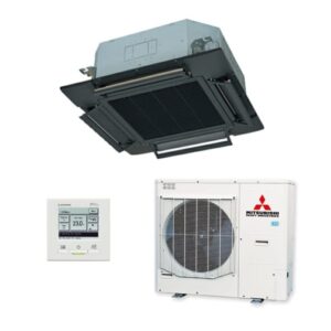 Mitsubishi Heavy Industries FDT100AVNAWVH 10.0kW Four Way Ceiling Cassette Air Conditioner - Single Phase-black