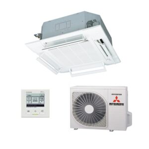 Mitsubishi Heavy Industries FDT60ZSXAWVH 5.6kW Four Wai Ceiling Cassette Air Conditioner-WHITE