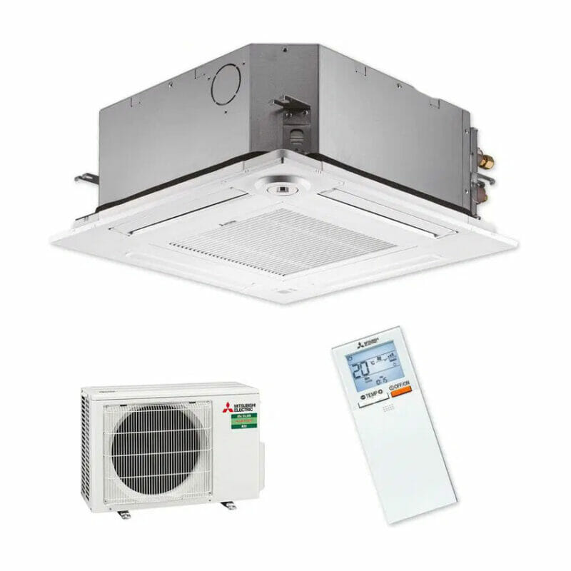 MITSUBISHI ELECTRIC SLZM35VALKIT 3.5kW Compact Cassette Split System Inverter Air Conditioner