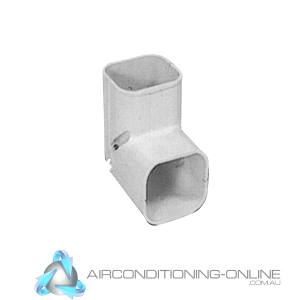 Wall Hung Duct Corner 80mm