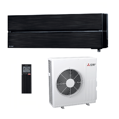 MITSUBISHI ELECTRIC MSZLN60VG3BKIT3 6.1kW Split System Wall Mounted Air Conditioner Black-.