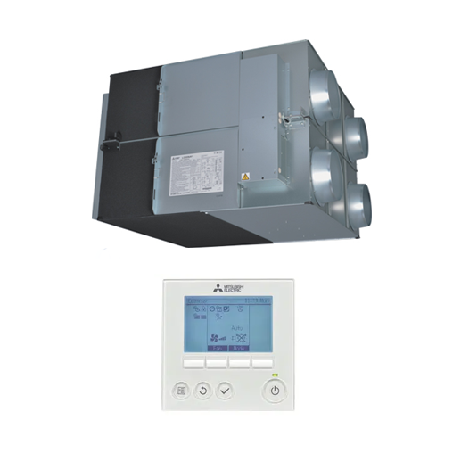 Mitsubishi Electric Lossnay LGH-200RVX3-E - 556 L/s Heat Recovery Ventilation
