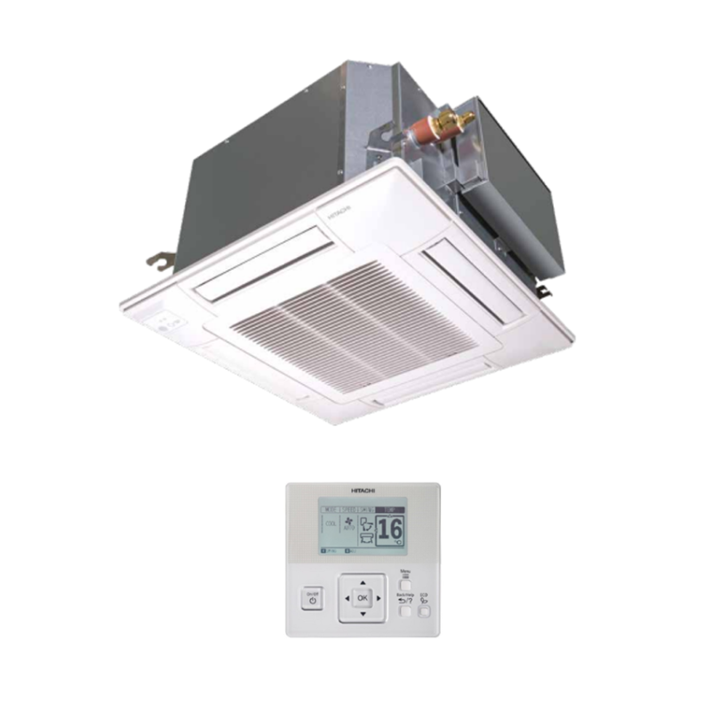 HITACHI RAI-50RPE 5.0kW 4-Way Compact Cassette Indoor Unit Only