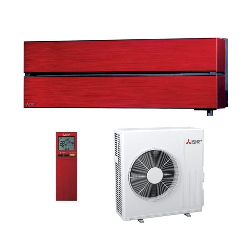 MITSUBISHI ELECTRIC MSZLN60VG3RKIT3 6.1 kW Split System Wall Mounted Air Conditioner Red