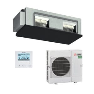 MITSUBISHI ELECTRIC PEA-M100GAA.TH - PUZ-M100VKA-A.TH 10.0kW High Static Ducted Air Conditioner 1 Phase