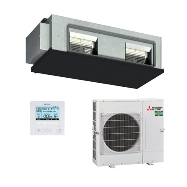 MITSUBISHI ELECTRIC PEA-M100GAA.TH - PUZ-M100VKA-A.TH 10.0kW High Static Ducted Air Conditioner 1 Phase