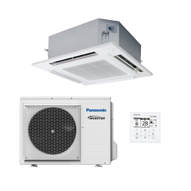 Panasonic S-6071PU3E - U-60PZ3R5 6.0kW NX Series 4-Way Cassette Compact Single Fan Air Conditioner 1 Phase