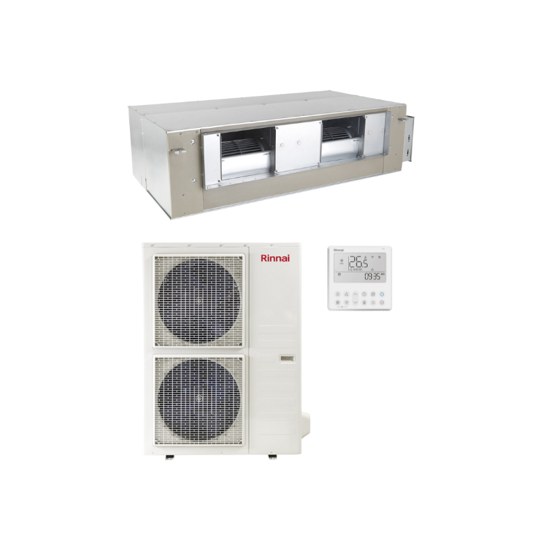 Rinnai DINLR13B1 | DONSR13B1 13.0kW Inverted Ducted Air Conditioner System 1 | Phase