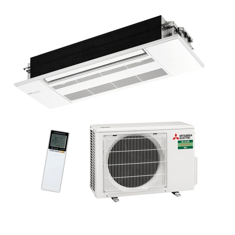 MITSUBISHI ELECTRIC MLZKP25VGKIT 2.5kW One Way Cassette Split System Air Conditioner-