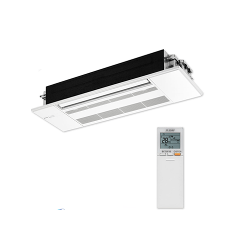 4.8 kW Cooling | 5.8 kW Heating Mitsubishi Electric MLZ-KP50VG-A1 4.8kW One Way Cassette Air Conditioner Indoor Unit Only Includes Wireless Controller & Grille | Slimline Design - 185 mm high | Part of a Multi System Mitsubishi Electric MLZ-KP50VG-A1 4.8kW One Way Cassette Air Conditioner Indoor Unit Only