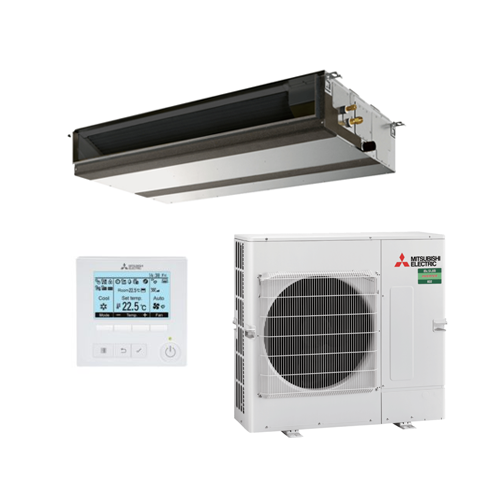 MITSUBISHI ELECTRIC PEAD-M100JAADR1.TH - PUZ-M100VKA-A.TH 10.0kW Low Profile Ducted Air Conditioner 1 Phase