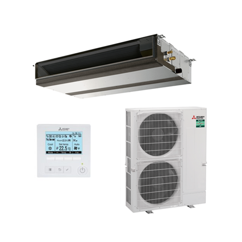 MITSUBISHI ELECTRIC PEAD-M100JAADR1.TH - PUZ-ZM100VKA2-A.TH 10kW Low Profile Ducted Air Conditioner 1 Phase-wired controller.png