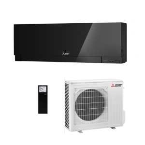 Mitsubishi Electric MSZEF50VGKDBKIT 5.0kW Split System Wall Mounted Air Conditioner Glossy Black