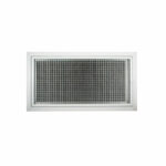 Return Air Grill With Filter 400 X 400