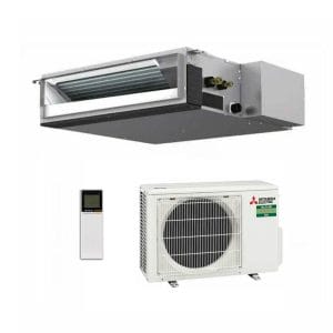 MITSUBISHI ELECTRIC SEZM25DALKIT 2.5kW Bulkhead Inverter Air Conditioner