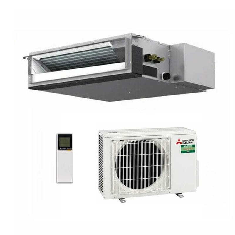 MITSUBISHI ELECTRIC SEZM25DALKIT 2.5kW Bulkhead Inverter Air Conditioner