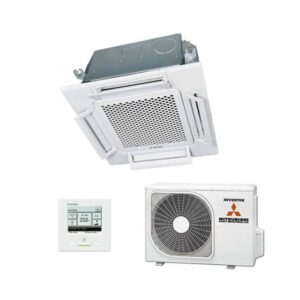 Mitsubishi Heavy Industries FDTC25ZSAWVH1 2.5kW Four Way Compact Ceiling Cassette Air Conditioner