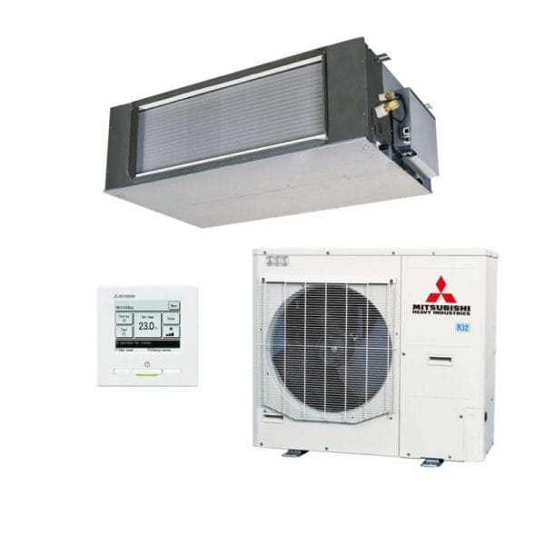 Mitsubishi Heavy Industries FDU100AVNAWVH 10kW Slimline Ducted System - Single Phase