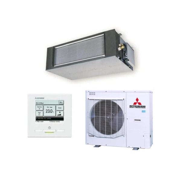 Mitsubishi Heavy Industries FDUA100AVSAWVH 10.0kW High Static Ducted System | 3 Phase