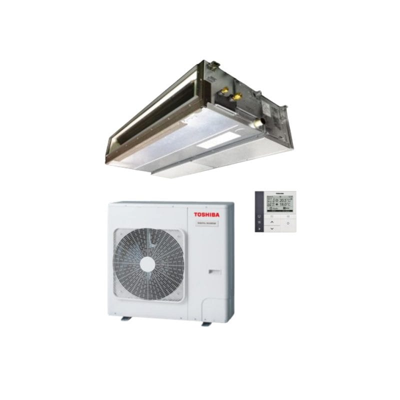 Toshiba GM1101D 10.0kW Digital Inverter High Static Ducted System Air Conditioner 1 Phase