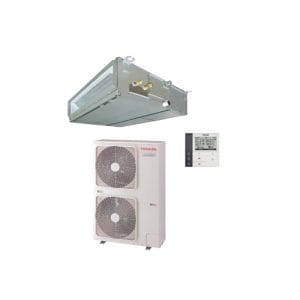 Toshiba GM1601AT8B 14.0kW Digital Inverter Mid-Static Ducted System Air Conditioner 3 Phase