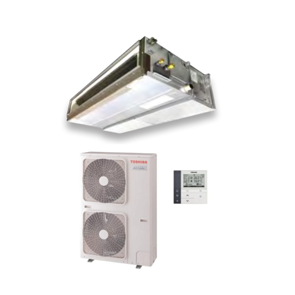 Toshiba GM1601AT8D 14.0kW Digital Inverter High Static Ducted System Air Conditioner 3 Phase
