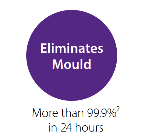 eliminates mould