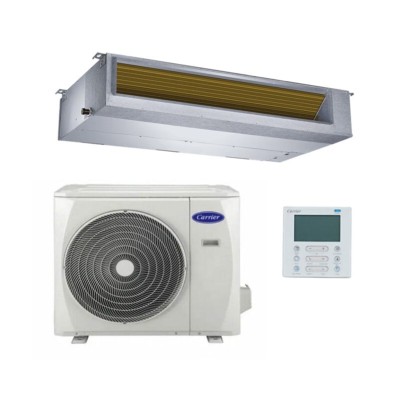 Carrier 53QSM090D8S 8.7kW Inverter Slim Ducted QSM Series Air Conditioner