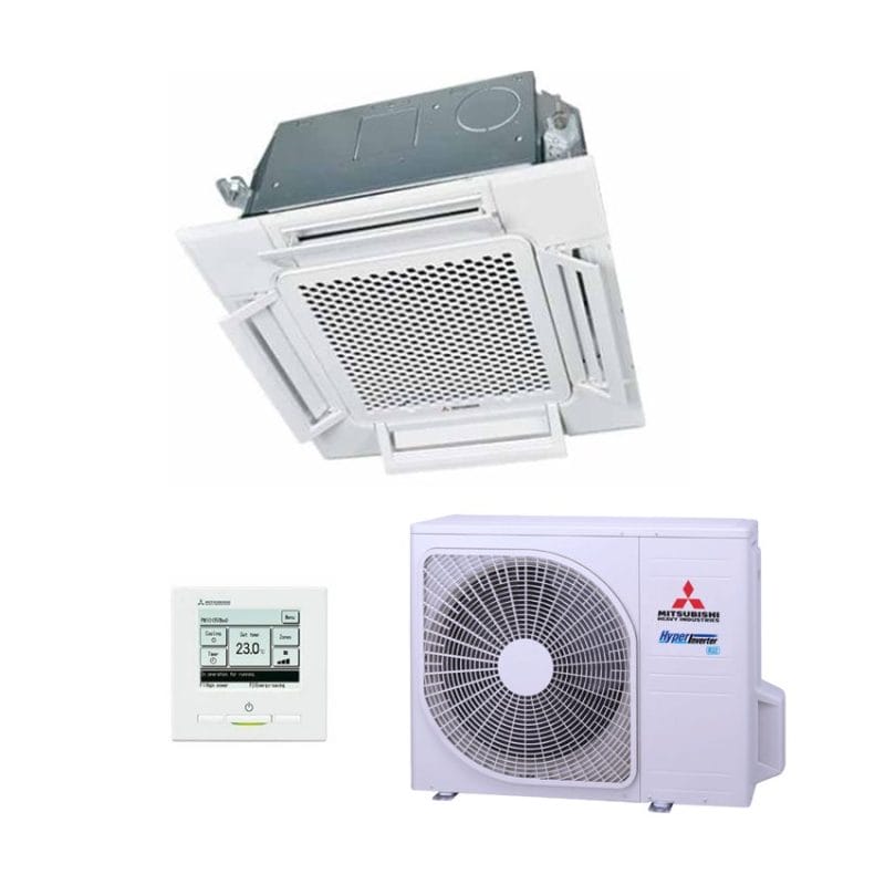 Mitsubishi Heavy Industries FDTC50ZSXAWVH 5.0kW Four Way Compact Cassette Air Conditioner