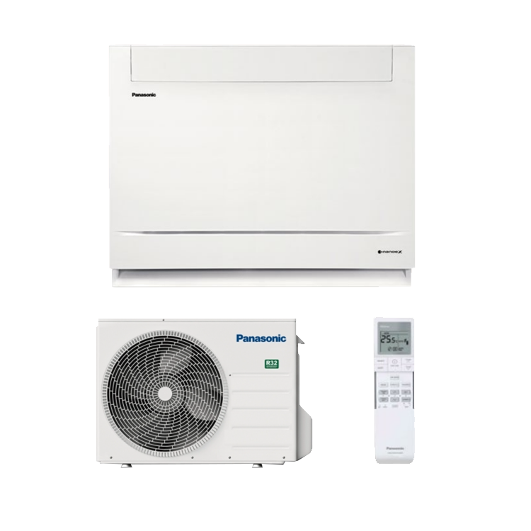 Panasonic-CS-Z25UFRAW-CU-Z25UBRA-2.5kW-Floor-Console-System-nanoeX-2