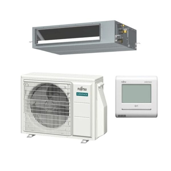 FUJITSU SET-ARTH18KMTAP 5.0kW Mid Static Ducted Slimline Air Conditioner