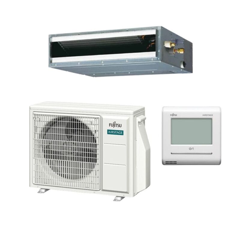 FUJITSU SET-ARTH09KLLAP 2.5kW Inverter Bulkhead Ducted Air Conditioner System