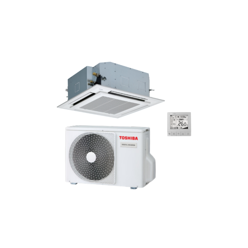Toshiba GM561U 5.0kW Digital Inverter 4 Way Cassette Air Conditioner