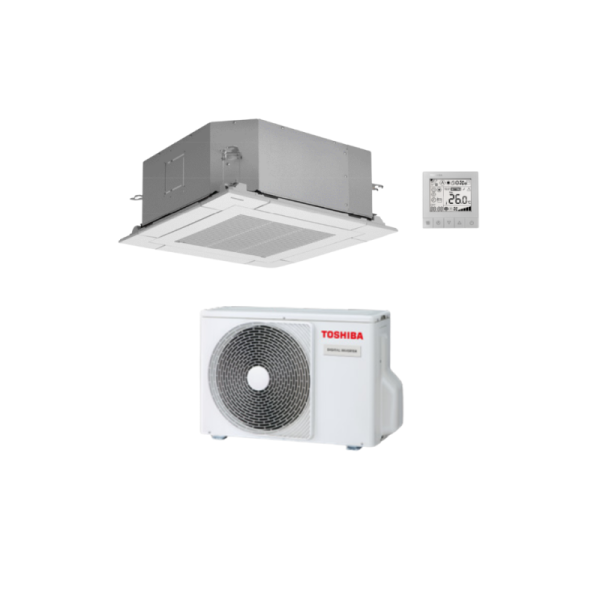 TOSHIBA GM401MU 3.6kW Digital Inverter 4 Way Compact Cassette System Air Conditioner
