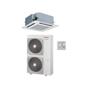 Toshiba GM1601AT8U 14.0kW Digital Inverter 4 Way Cassette System Air Conditioner 3 Phase