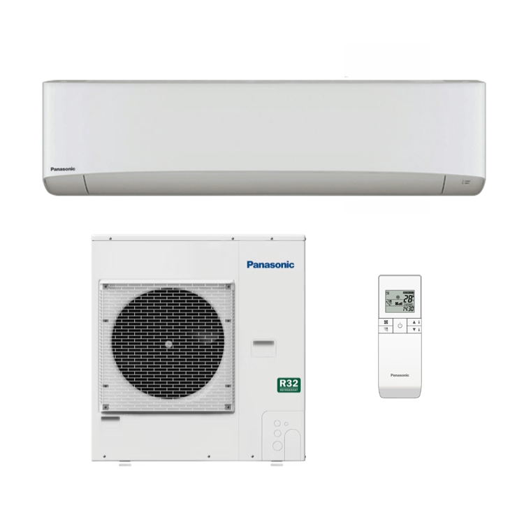 Panasonic S-100PK3R - U-100PZ3R8 9.0kW Inverter Split System Air Conditioner Compact Large Capacity 3 Phase