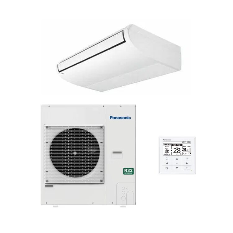 Panasonic S-6071PT3E - U-71PZH3R5 7.1kW Under Ceiling Deluxe Fan Air Conditioner 1 Phase
