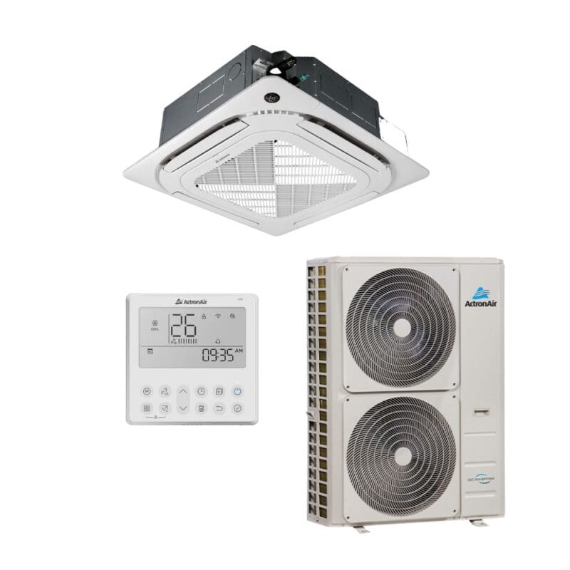 ActronAir CRE-100CS / CRC-100CS 10.0kW Cascade Series 2 Gen C Inverter Cassette Split System Air Conditioner