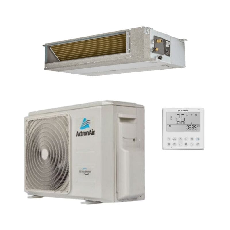 ActronAir LRE-071CS / LRC-071CS 7.1kW Ultra Slim Low Profile Inverter Split Ducted Air Conditioner