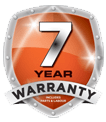 Toshiba Air Conditioning 7 years warranty