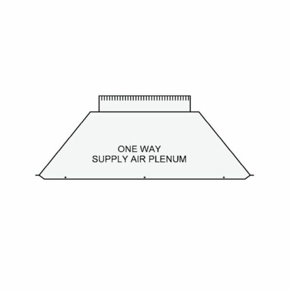 ActronAir Supply Air Plenum (Vbox) - 1 Way - PL11S-1/35S - 1 x 350mm (14") spigot