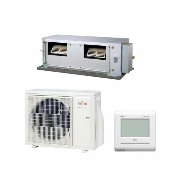 Fujitsu SET-ARTH30KHTA 8.5kW High Static R32 Ducted Range - 1 Phase