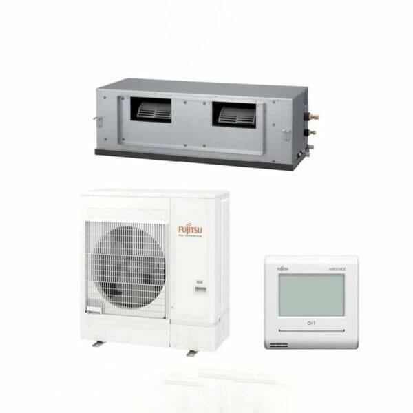 Fujitsu SET-ARTH54KHTA-3PH 14kW High Static R32 Ducted Range - 3 Phase