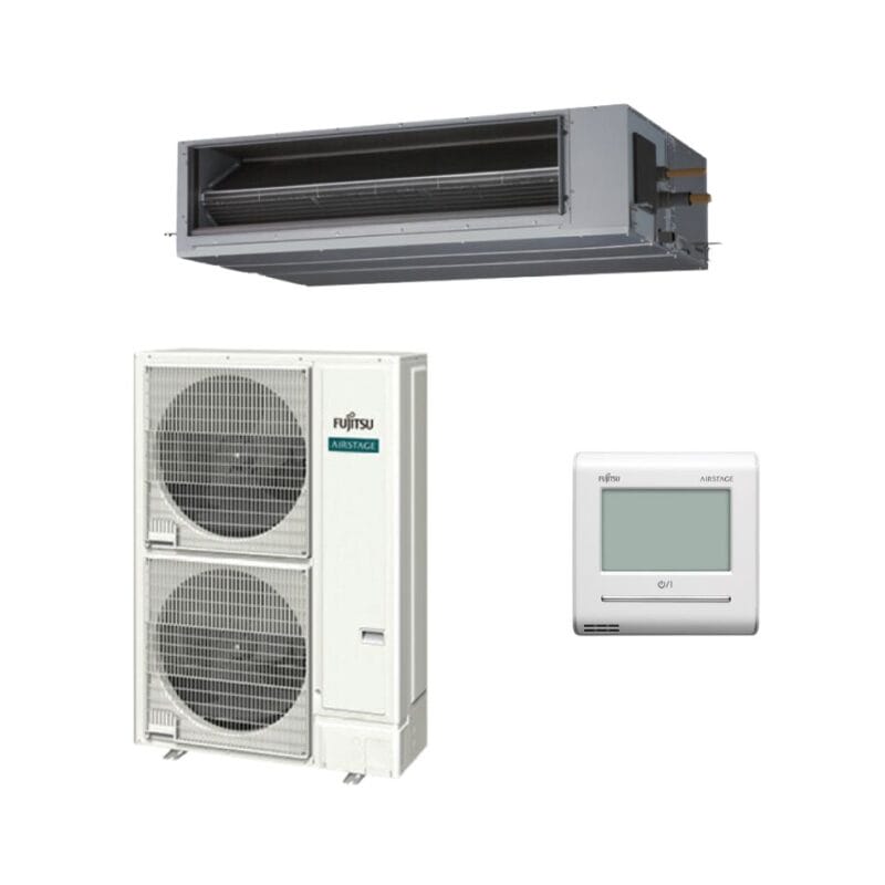 Fujitsu SET-ARTH60KHTB 16.0kW High Static Ducted Air Conditioner System 1 Phase | High Performance