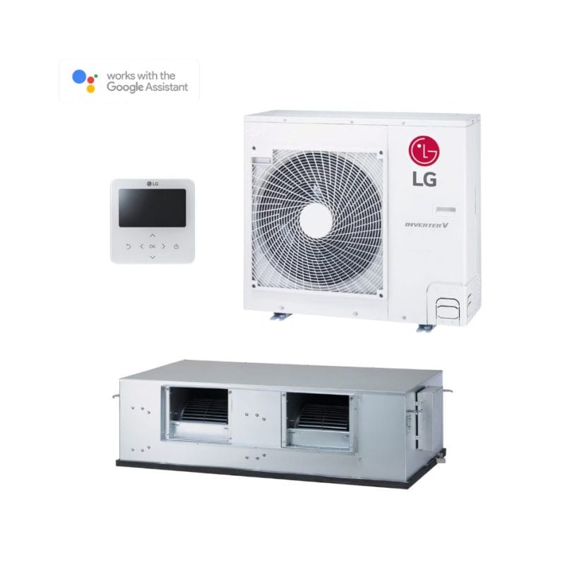 LG UHS85SET 8.80kW High Static Inverter Ducted Air Conditioner System 1 Phase